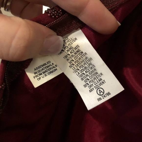 Burgundy Formal Gown - Picture 5 of 5